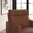 Jaxon Upholstered Power Recliner Chair, Cocoa Faux Leather-410671943