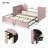 Twin Size Upholstered Daybed With Pop-Up Trundle, Perfect For Guest Rooms And Space-Saving Solutions-196629024