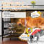 Cage pour chien style cage pour grands chiens d'intérieur très robuste 41 po