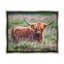 Highland Longhorn, bovins, pâturages, campagne, prairie, par James Dobson - Photographie sur toile tendue-75443536-75443539