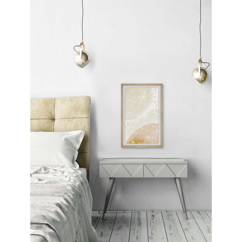 Planetary Transfer 1 Piece Single Picture Frame Painting, 30 cm H x 20 cm W
