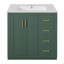 Meuble-lavabo de salle de bain avec lavabo en céramique-44399644-44399647