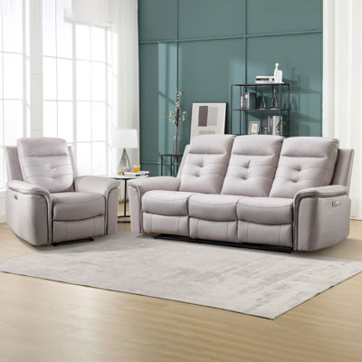 Alteo 2-Piece Power Reclining Sectional