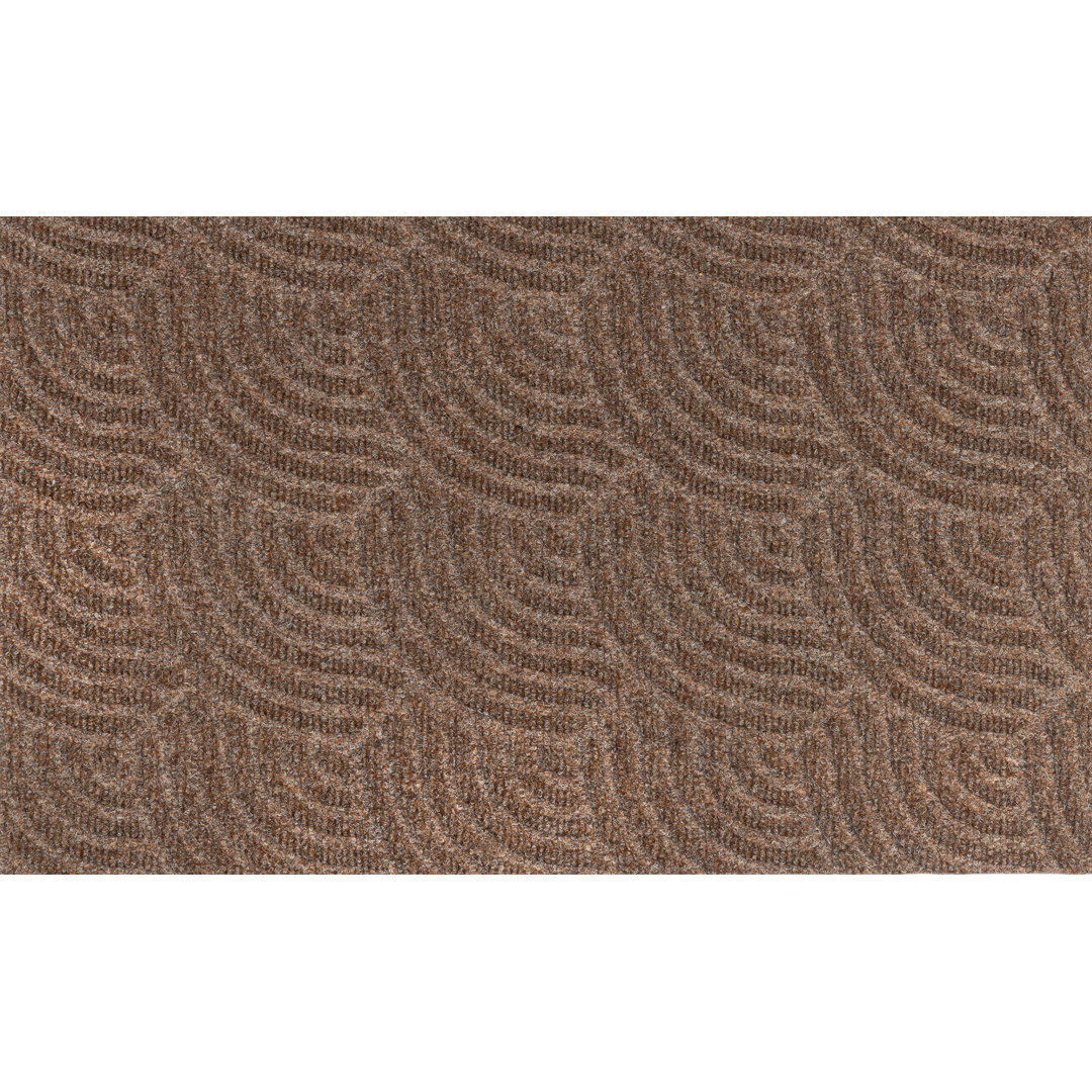 Non-Slip Geometric Indoor / Outdoor Doormat
