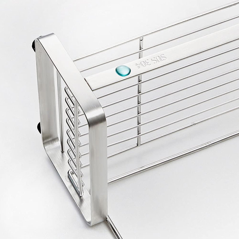 Serviteur d'évier en acier inoxydable