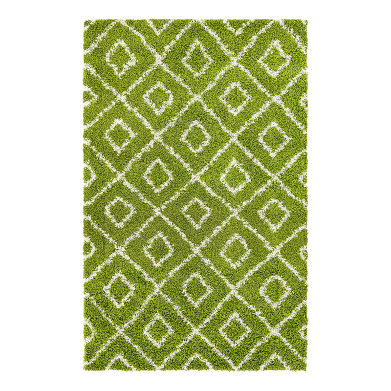 Geometric Indoor Rug, Rectangle 5'3" x 8'