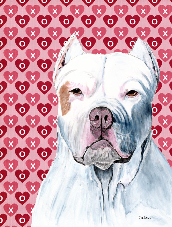Drapeau de jardin Varastad, Pit-bull