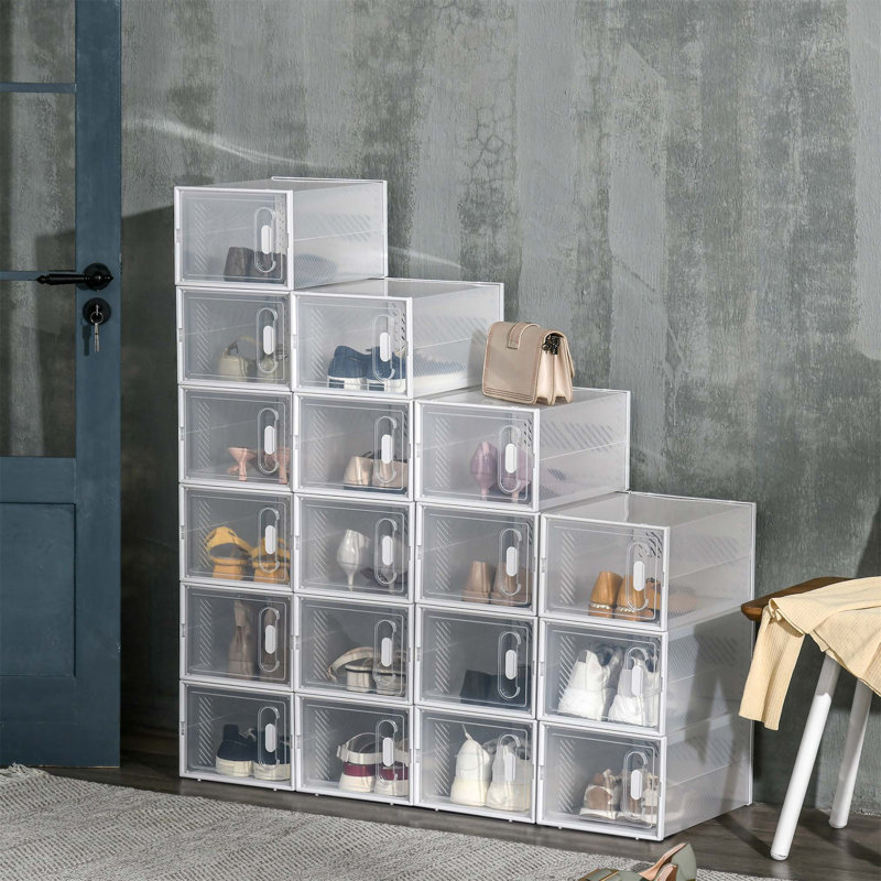 18 Pair Shoe Storage Box