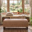 Banc de rangement rembourré en similicuir de 41 po de largeur-132842580-132842582
