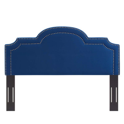 Performance Velvet Full/Queen Headboard In White