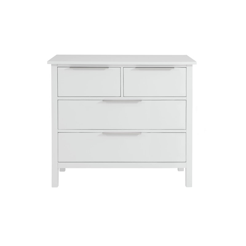 The 4-Drawer Dresser, White