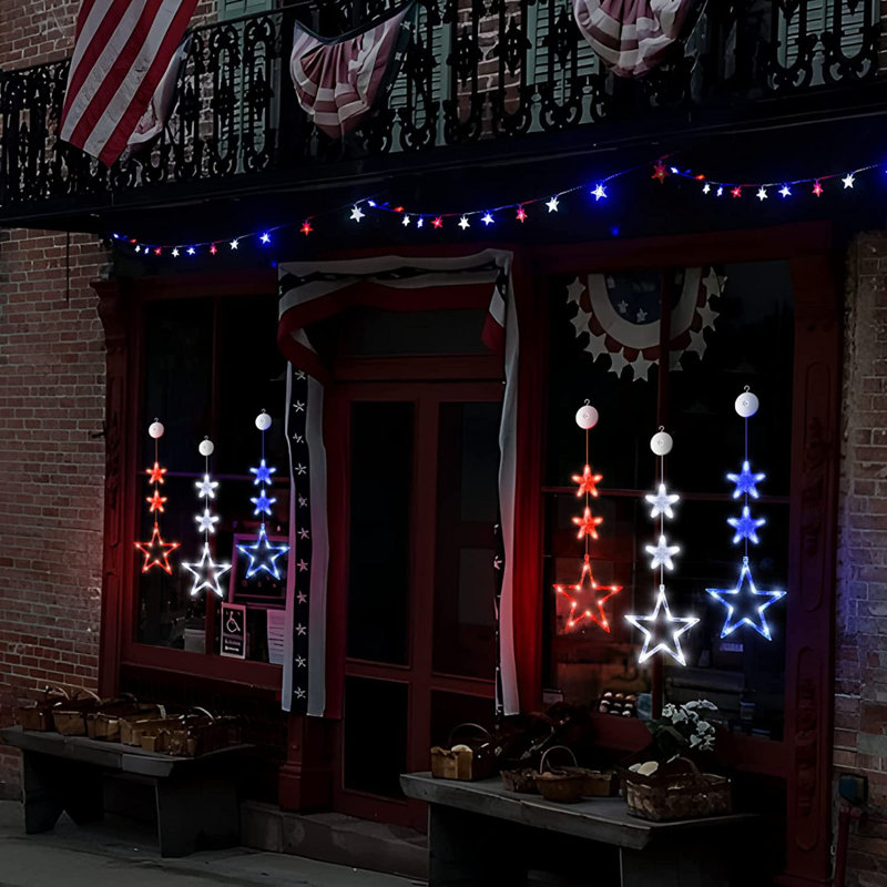 LED Lighted Window Décor