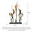 Luxury-sleek resin decorations