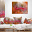 Coussin lombaire pour les rayons et les petits fleurs floral