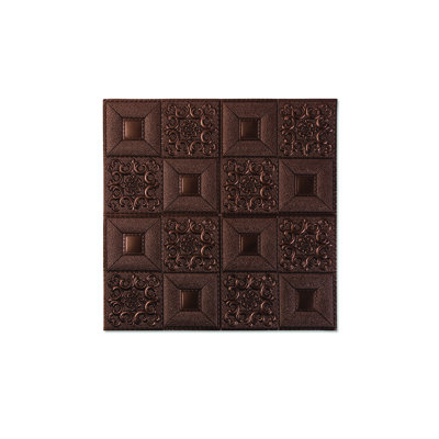 Panneau mural en mousse pelez et collez 28 po x 28 po