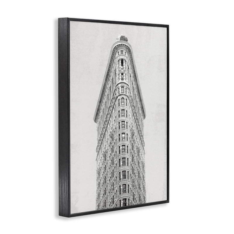 «Flatiron Building Architecture», estampe numérique, design par Wild Apple Portfolio, H 18 po x l 12 po