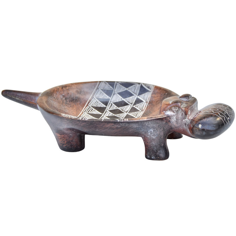 West-African Handmade Stone Decorative Bowl