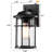 Schock  Seeded Glass Outdoor Wall Light With Dusk to Dawn-518601391