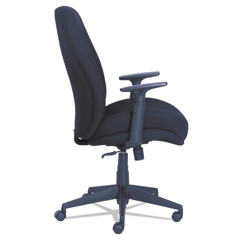 Black Adjustable Mesh Mid-Back Swivel Task Chair