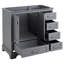 Quen 36" Freestanding Single Basin Vanity Set with Cabinet, Vanity Top, and Oval Undermount Sink-658309057-658309058-658153722
