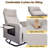 Outdoor 360° Swivel Rattan Recliner Chair-327090253-327090250