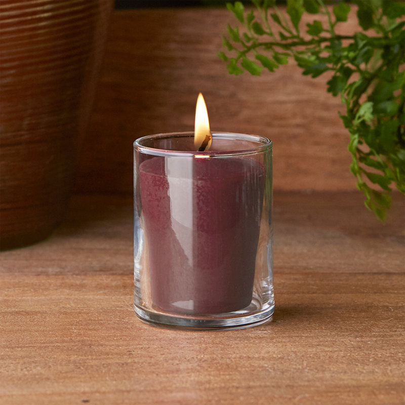 Ensemble de 18 bougies votives Midnight Dahlia