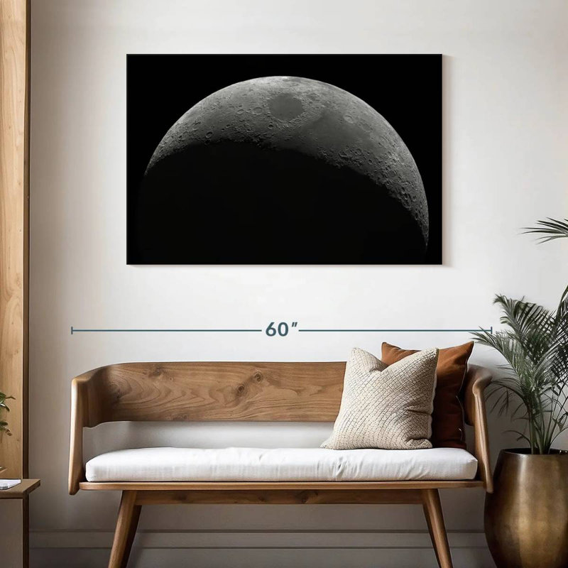 Oberle Dull Moon, 30" H x 45" W