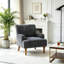 Chaise d'appoint rembourrée