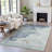 Machine Washable Indoor/Outdoor Xhevrie Seafoam Rug-112123139