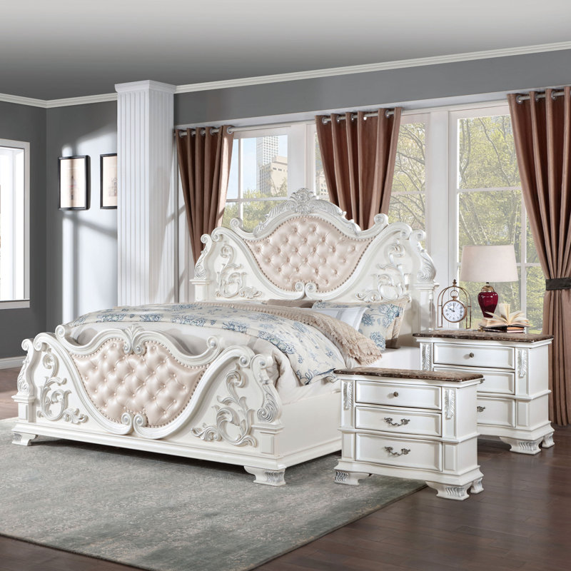 Ensemble de chambre à coucher 3 pièces Tarver