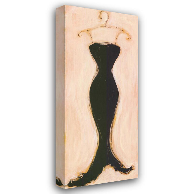 Evening Gown, 48" H x 19" W