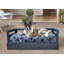 Canapé pour chien en bois avec coussin Hanke-1451224081-1451224092
