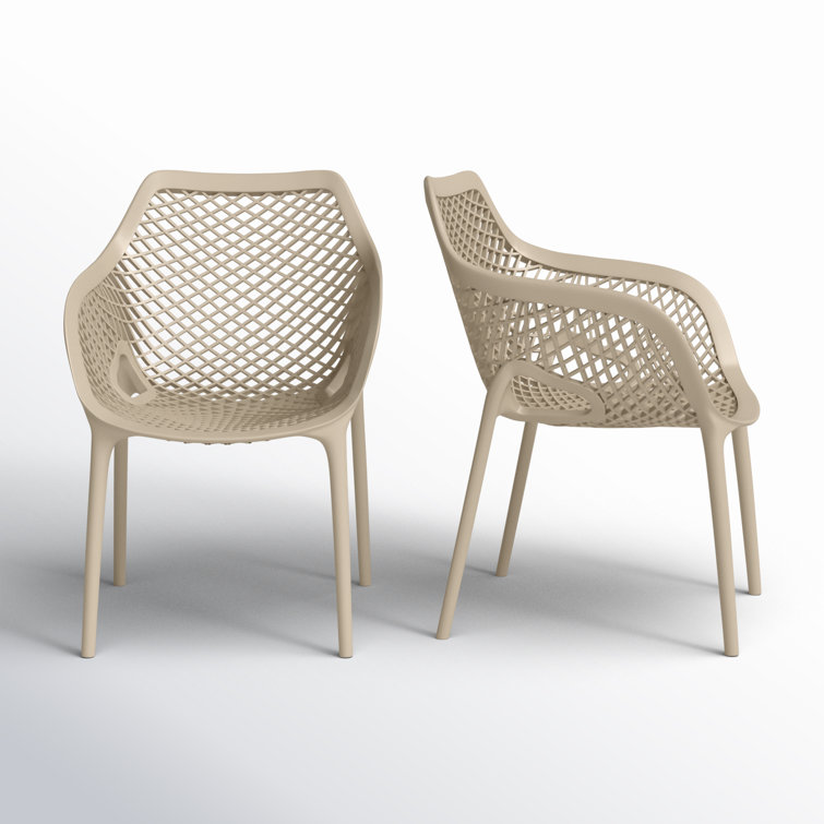 Farrah Outdoor Stacking Dining Armchair