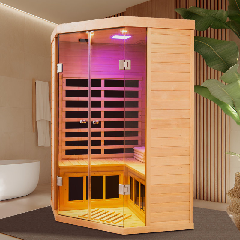 Sauna de coin pour deux personnes 