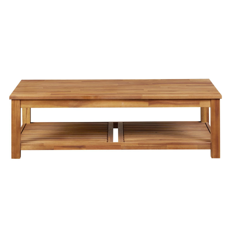 Newcastleton Solid Wood Single Coffee Table, Amber