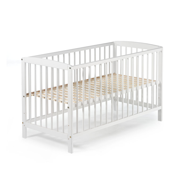 Felix Cot Bed, Lacquered White