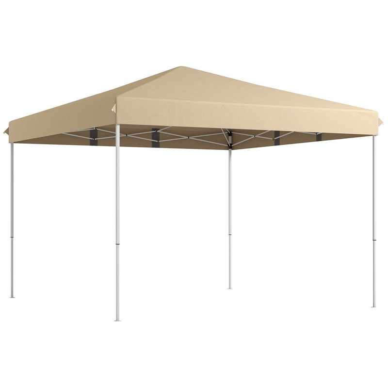 Auvent Outsunny, Beige