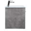 Ensemble de meuble-lavabo simple mural 40 po Agostini-1416492916
