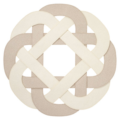 Primrose 100% Pthalate-free Vinyl Round Placemats