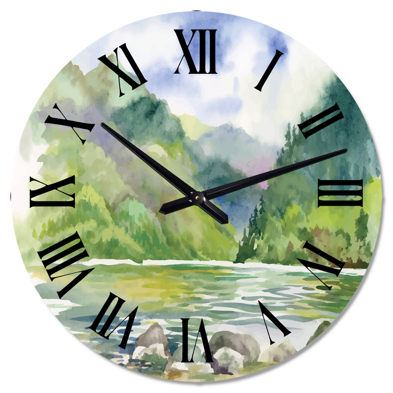 Horloge murale surdimensionnée, Moyen