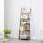 Elberta Bamboo Ladder Bookcases Ladder Bookshelf Storage Rack Flower Plant Stand Shelf Organizer Display Shelf-929857674