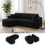 3 Seater Fabric Corner Sectional-128842365-133392890
