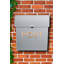 Buecker Aluminum Wall Mounted Post Box-627655339-627655336