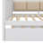 Wood Daybed With Storage Shelves, Upholstered Backrest,USB And Trundle-122526749