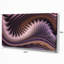 « mauve ondulations », art mural sur toile tendue-19242594