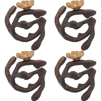 Anneaux de serviette brindilles