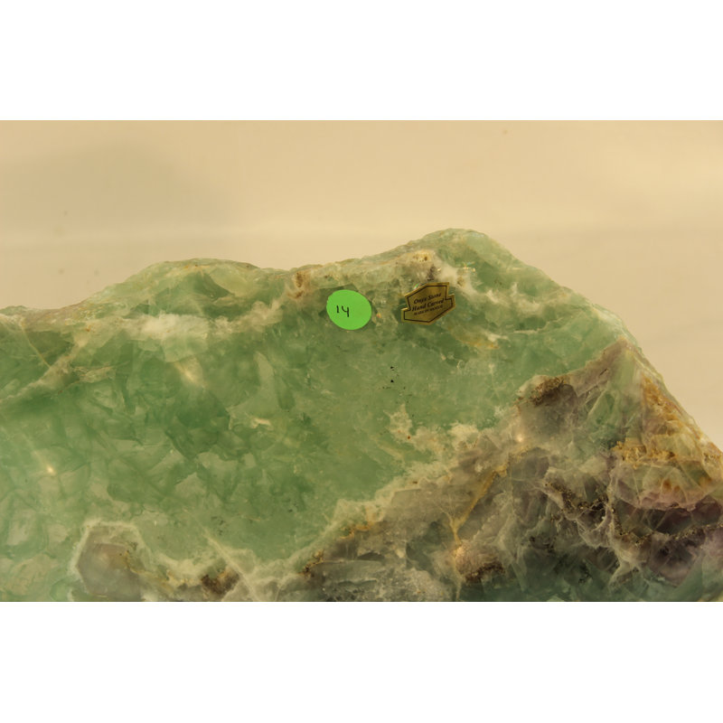 Green Nebulae Fluorite Centerpiece