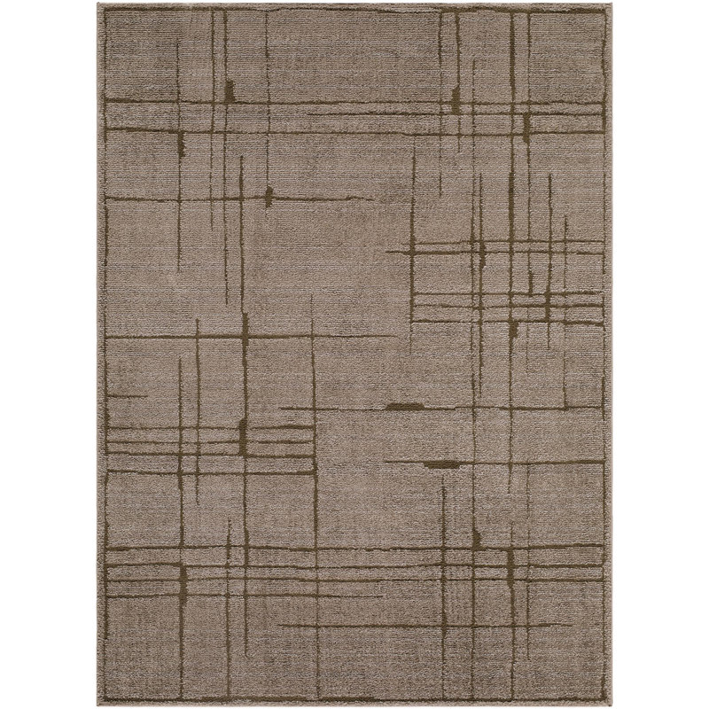Tonyette Machine Woven Rug, Rectangle 7'10" x 10'2"