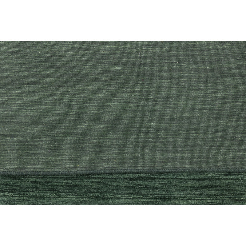 Gainesboro Hand Loomed Gabbeh Rug, 100% Wool, Solid Color, Fade & Stain Resistant, Durable, All Sizes, India-Made.