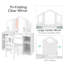 Kalmus Dressing Table with Mirror